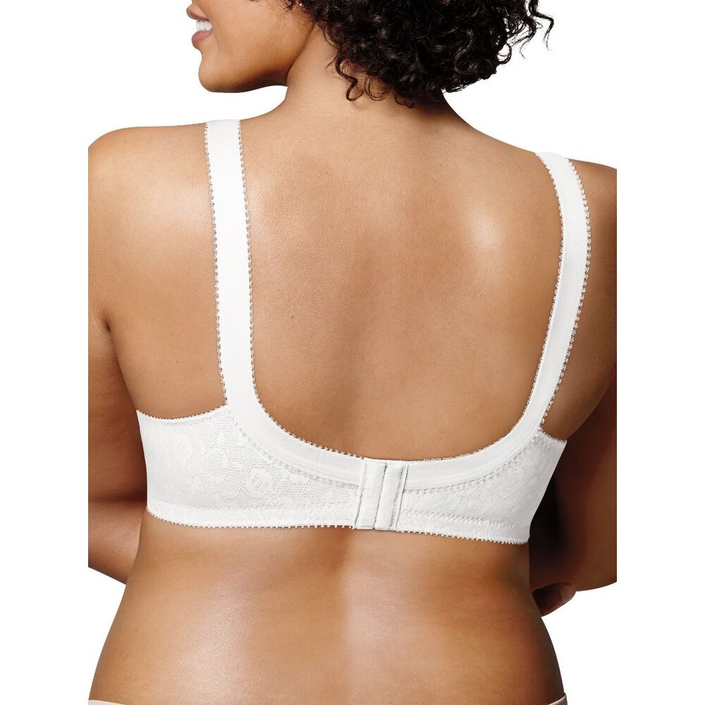 Playtex 18 Hour Sensational Support Wireless Bra 20/27 WHITE 46D - Picture 3 of 7